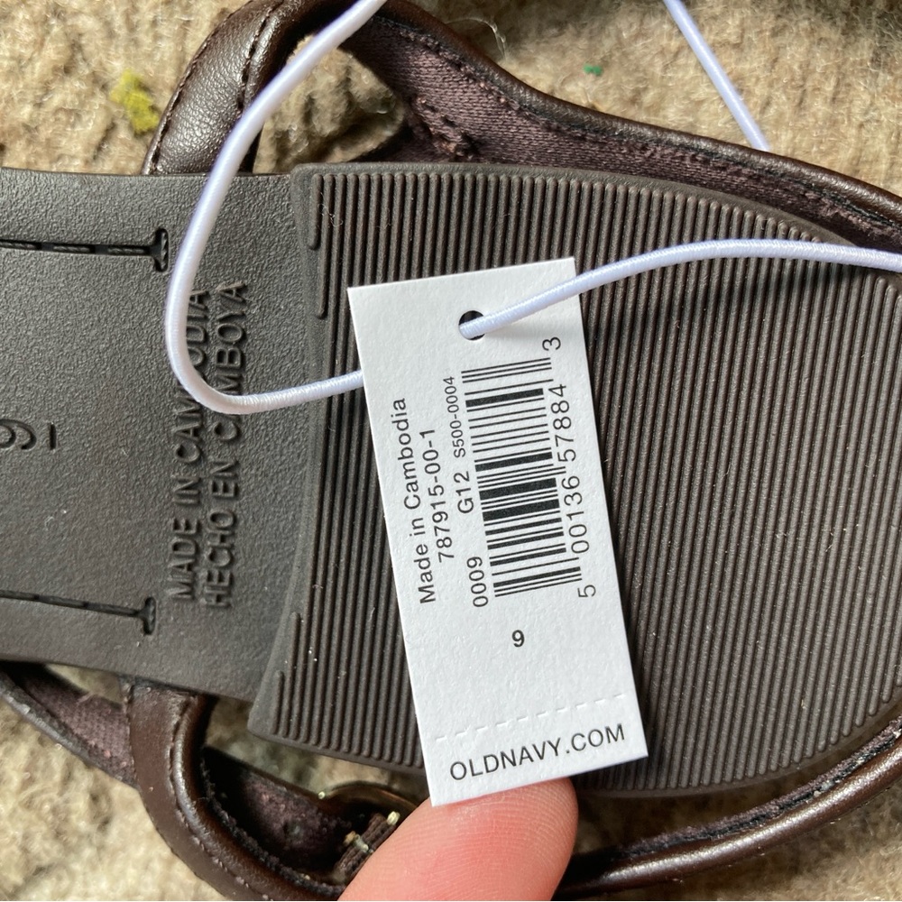 NWT Old Navy Brown Sandals